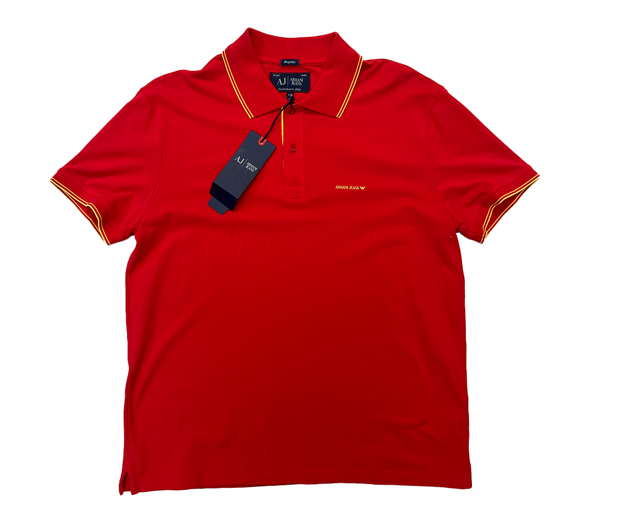 Armani Jeans 81 Red Polo