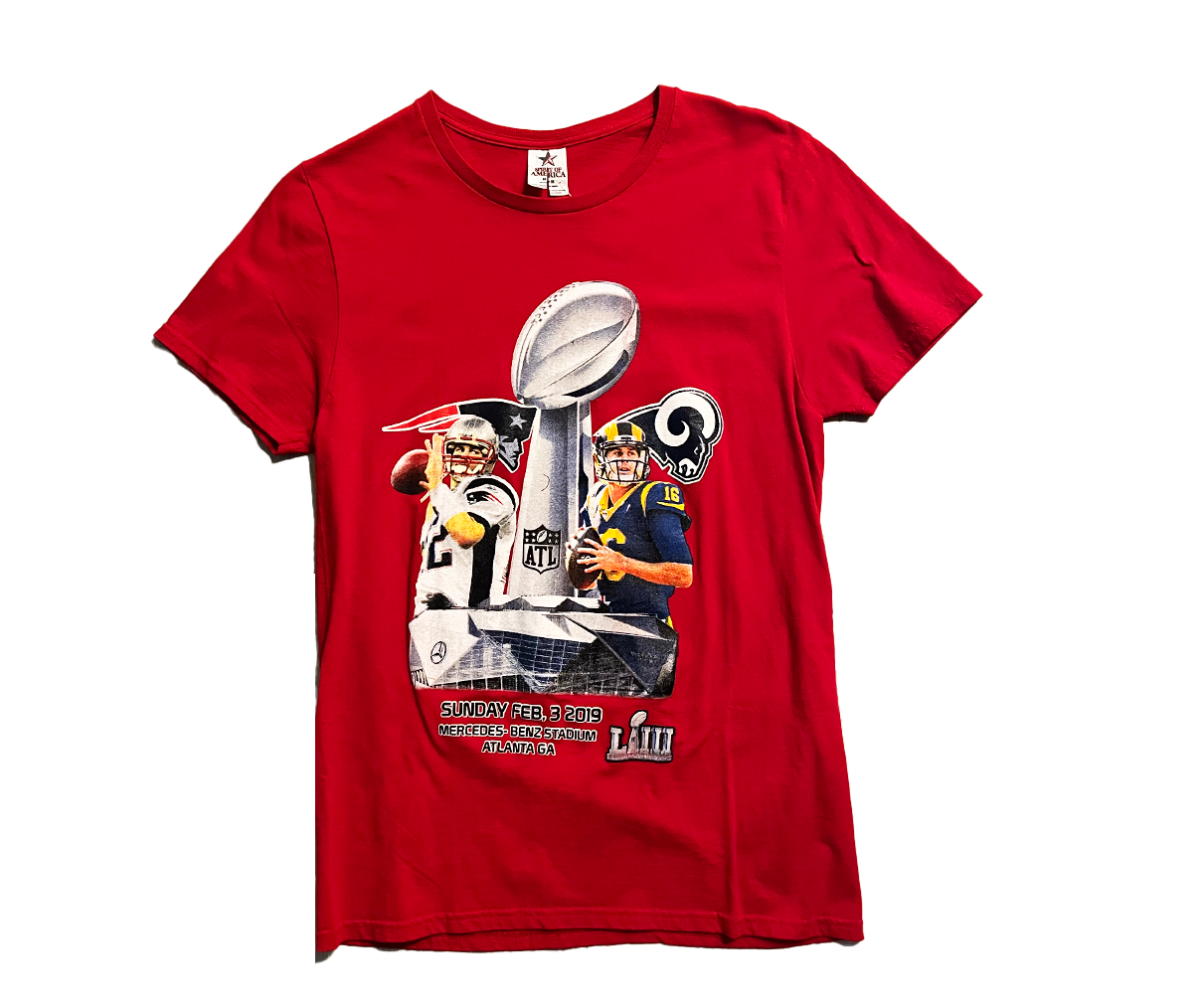Rams vs. Patriots Super Bowl LIII Tee