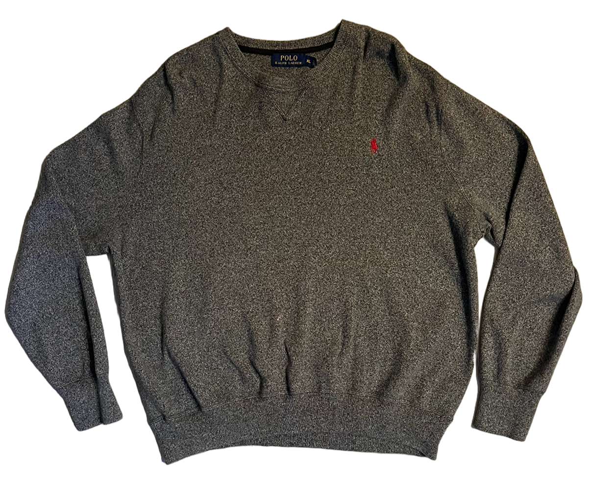 Knitted Grey Polo Ralph Lauren Sweater