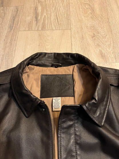St Johns Bay Sleek Leather Jacket