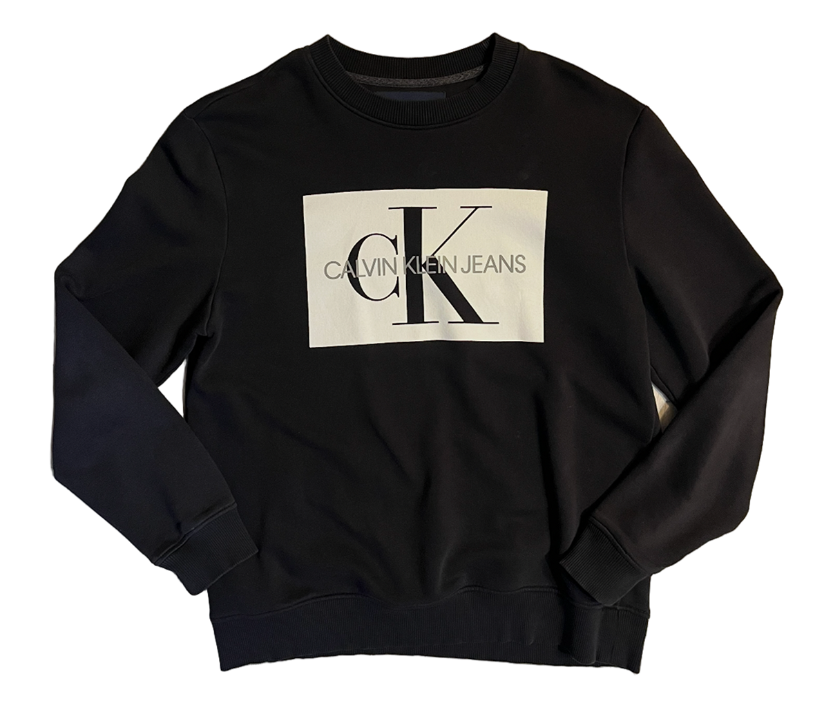 Classic Calvin Klein Logo Crewneck