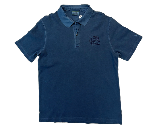 "You Are What You Listen To" Scotch & Soda Polo